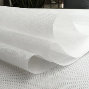 50GSM PET Materjal Tal-Arja Karta tal-Filtru Rollijiet Materjal tal-filtru Rolls Materjal tal-filtru Spunbond Drapp mhux minsuġ